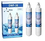 Dista - Cartuș cu filtru de apă frigorific compatibil cu GE RPWF (Nu pentru RPWFE) (pachet 2)