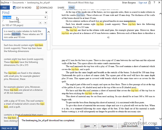 Citiți și editați PDF-uri online cu aplicații web Microsoft Office