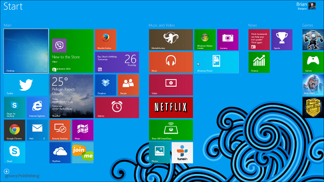 Sfat pentru Windows 8.1: Faceți fundalul desktop și ecranul Start la fel