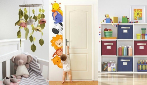 produse pentru decorarea camerei pentru copii