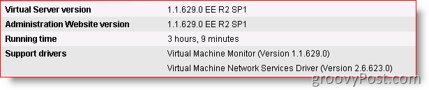 Actualizare Microsoft Virtual Server 2005 R2 SP1 [Alertă de lansare]
