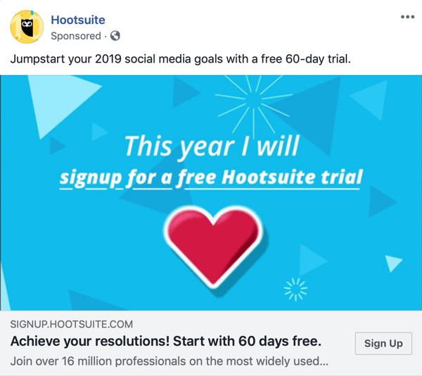 Tehnici publicitare Facebook care oferă rezultate, de exemplu prin Hootsuite care oferă o încercare gratuită