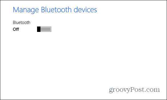Bluetooth Oprit