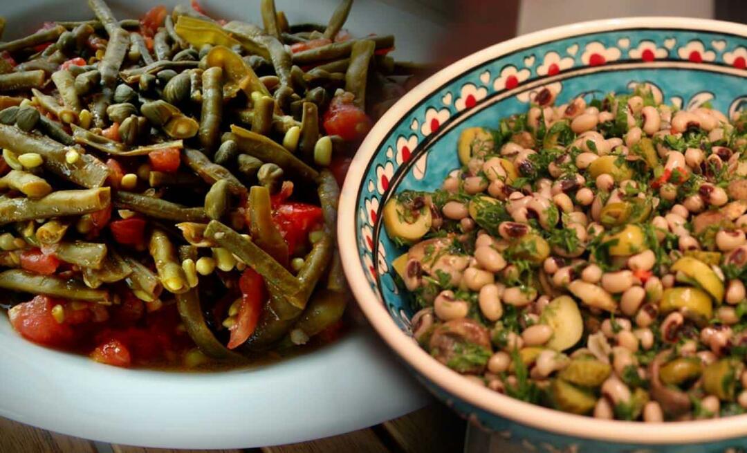 Cum se prepară salată de cowpea, atât proaspătă, cât și uscată? Diferite rețete de salate cu mazăre...