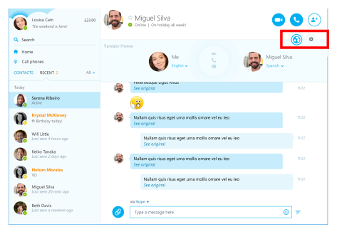 Skype translator este acum disponibil