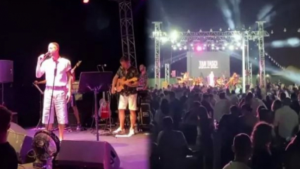 Normele de distanță socială au fost încălcate la concertul tânărului cântăreț Tan Tașçı!