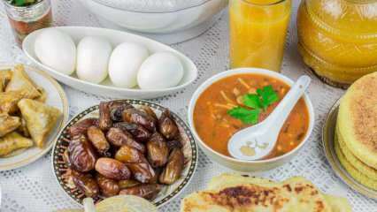 Care sunt modalitățile de nutriție echilibrată în Ramadan? Ce ar trebui să fie luate în considerare în sahur și iftar?
