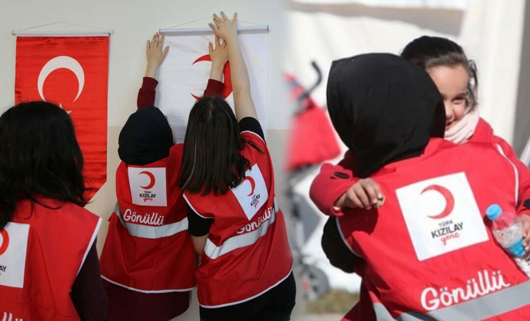 Cum să fii voluntar pentru Semiluna Roșie Turcă? Unde să aplici pentru un voluntar la Kızılay?