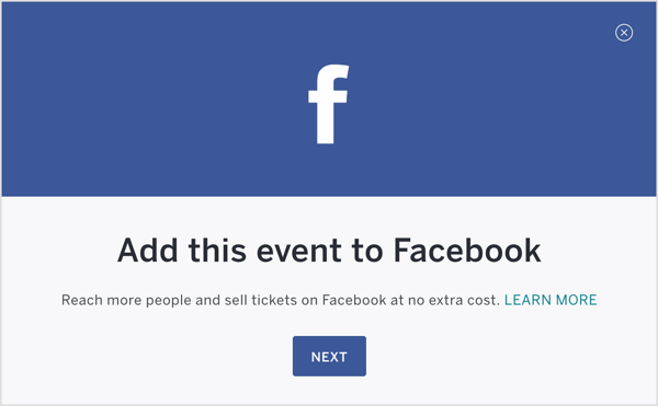 Odată ce evenimentul dvs. Eventbrite este configurat, publicați-l și adăugați-l pe Facebook.