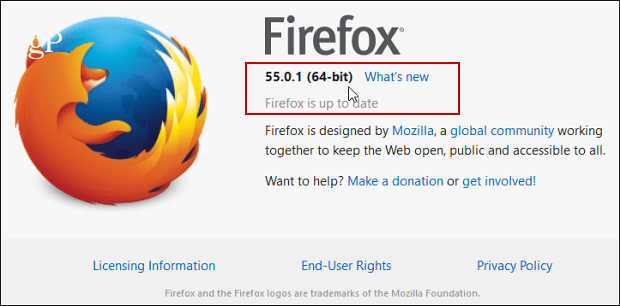 Mozilla Now oferă Firefox pe 64 de biți în mod implicit pentru utilizatorii Windows pe 64 de biți