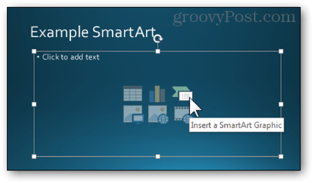 text text format gol diapozitiv powerpoint 2013 insert art smartart smartart grahpic create new