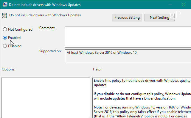 politica de grup activează politica de actualizare Windows
