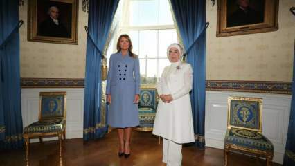 Stilul vestimentar al primului Lady Erdogan este pe lista mondială! Cele mai elegante primele doamne din lume
