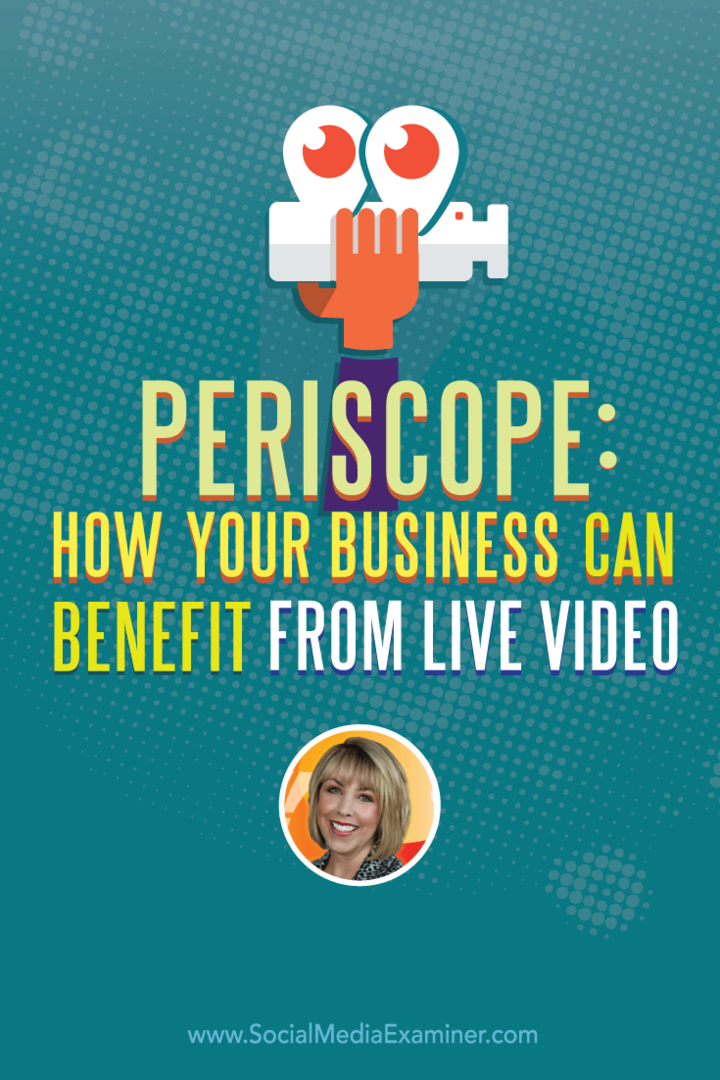 Periscop: Cum poate beneficia afacerea dvs. de video live: examinator de rețele sociale