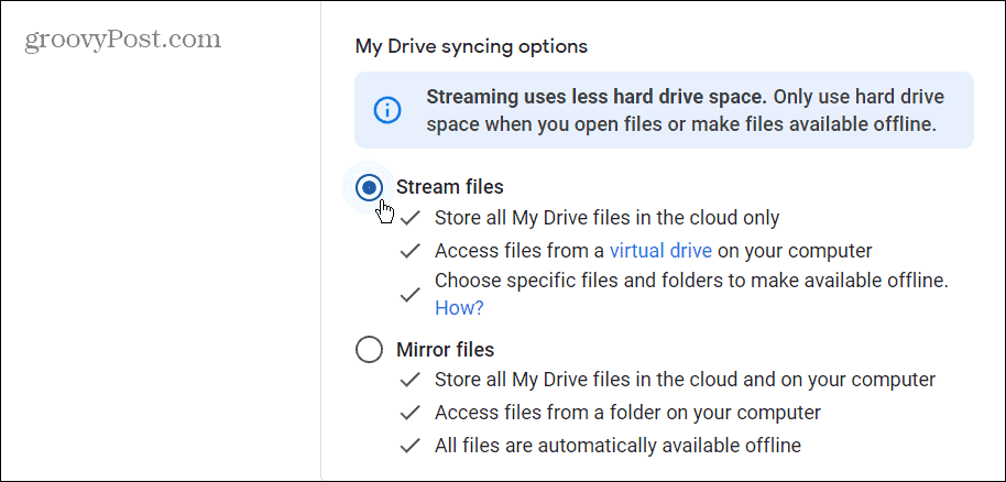 Adăugați Google Drive în File Explorer