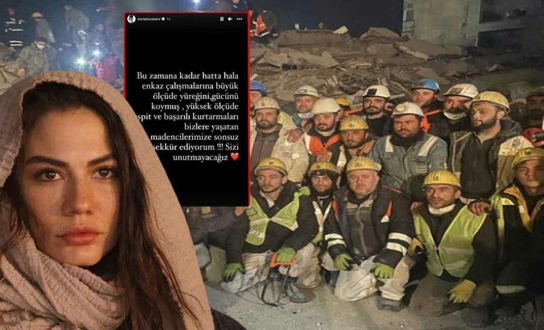 Demet Özdemir a mulțumit lucrătorilor minelor care au lucrat la cutremur! „Nu te vom uita”