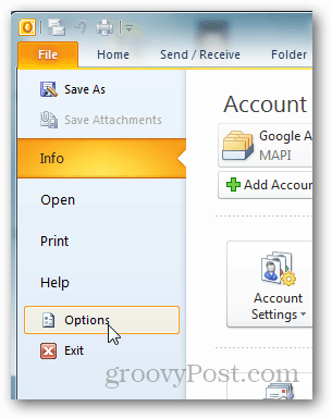 add-new-outlook-timezones File, Opțiuni