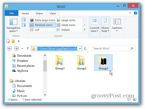 Folder WinX