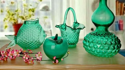Vaze de sticlă sugestii pentru decorarea casei