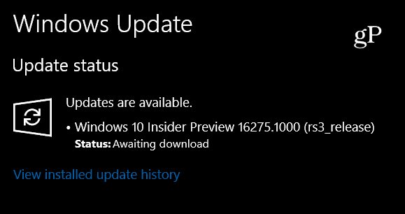 Microsoft lansează Windows 10 Insider Build 16275 astăzi