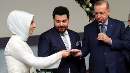 Președintele Erdogan a fost martorul fiicei lui Sefer Turan