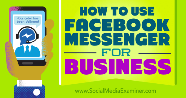 conectați-vă și interacționați cu Facebook Messenger