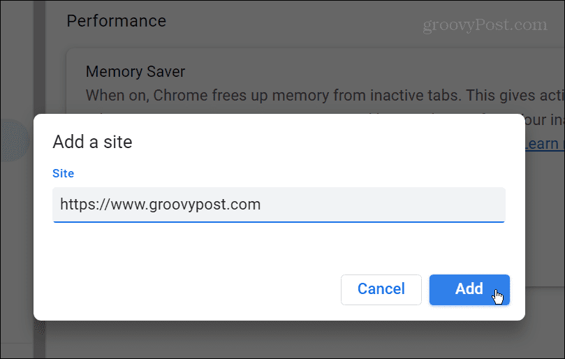 Activați filele Memory Saver în Google Chrome