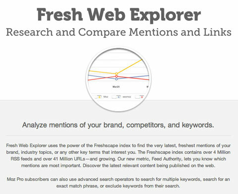 moz fresh web explorer