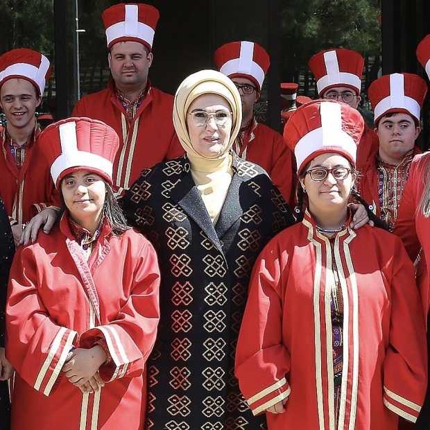 Prima Doamnă Erdogan a deschis Centrul pentru viața cu handicap și educație specială