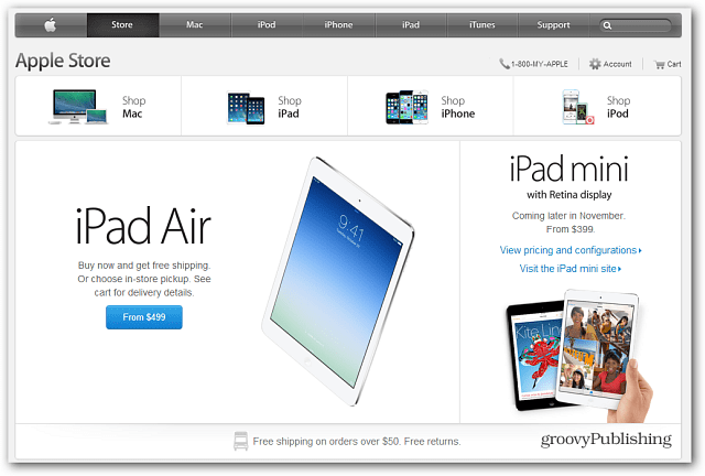 Apple Store are acum noul iPad Air disponibil