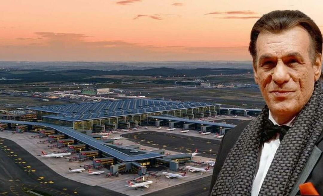 Actorul de renume mondial Robert Davi a admirat Aeroportul din Istanbul!