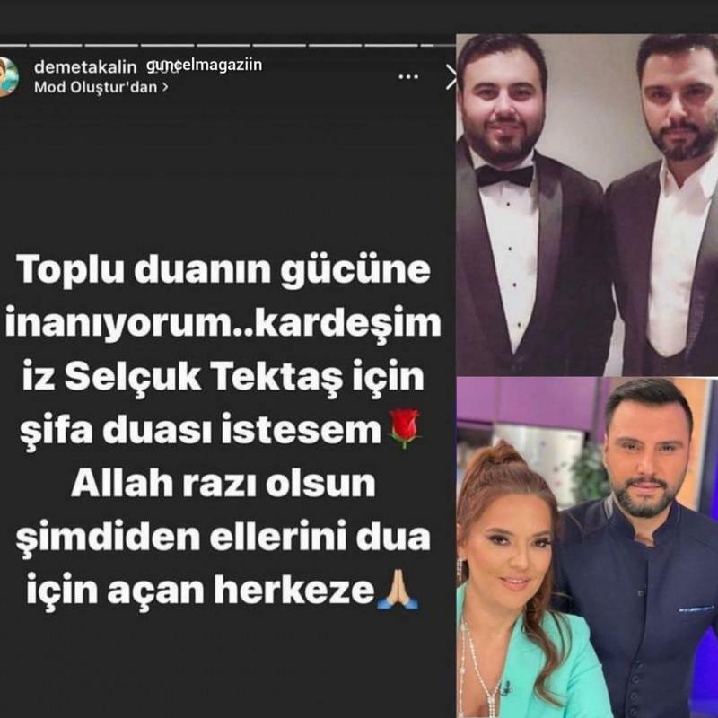 Alișan a împărtășit cea mai recentă situație despre fratele său Selçuk Tektaș