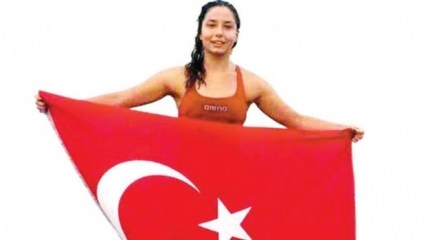 Cea mai rapidă femeie turcă care traversează Canalul Englez: Bengisu Avcı 