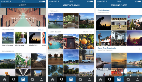 Instagram introduce o nouă funcție de căutare și explorare
