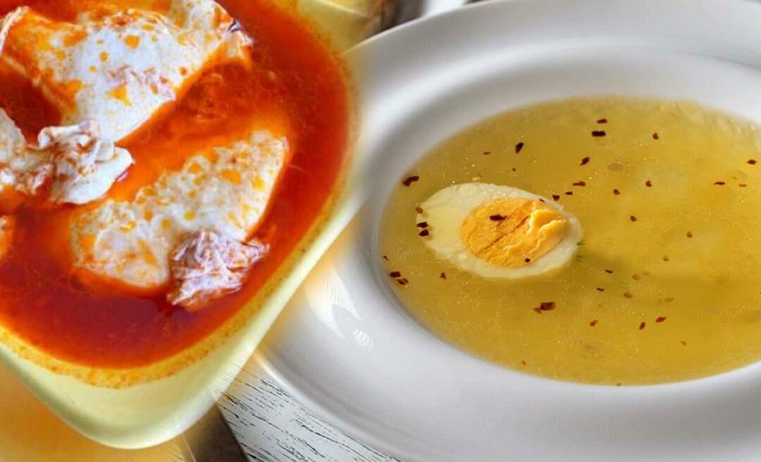 Cum se prepară supă de ouă? Celebra rețetă de supă de ouă a lui Silivri!