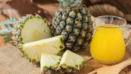 Care sunt avantajele sucului de ananas și ananas? Dacă bei un pahar obișnuit de suc de ananas?
