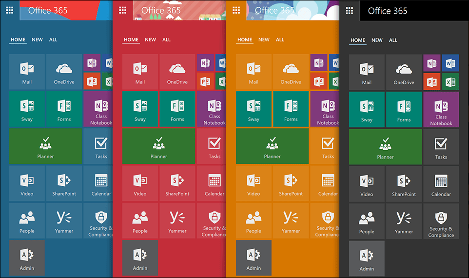 Microsoft actualizează lansatorul de aplicații Office 365
