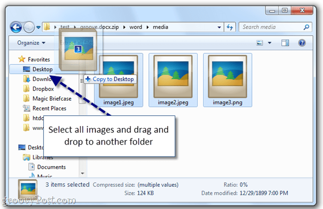 Modul ușor de a extrage imagini dintr-un document Word în Windows 7 [Office 2007/2010]