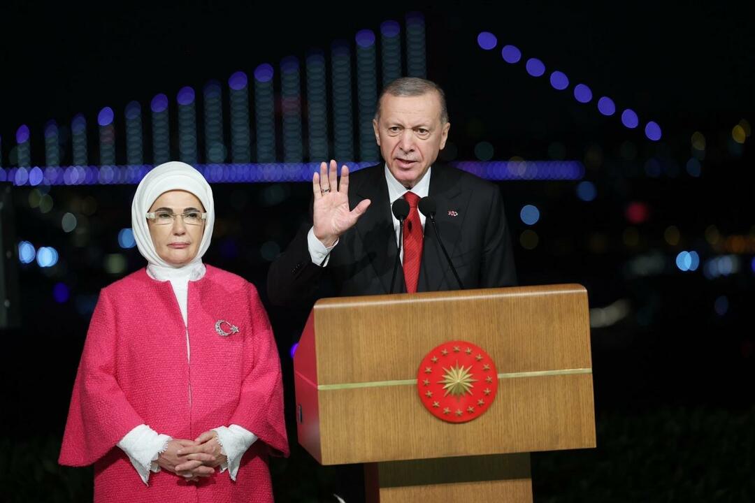 Recep Tayyip Erdogan și Emine Erdogan