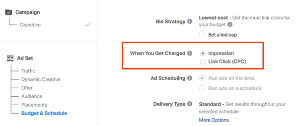 Acordați atenție momentului în care primiți taxe pentru anunțurile dvs. de pe Facebook.
