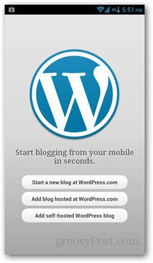 WordPress-pentru-Android-configurare