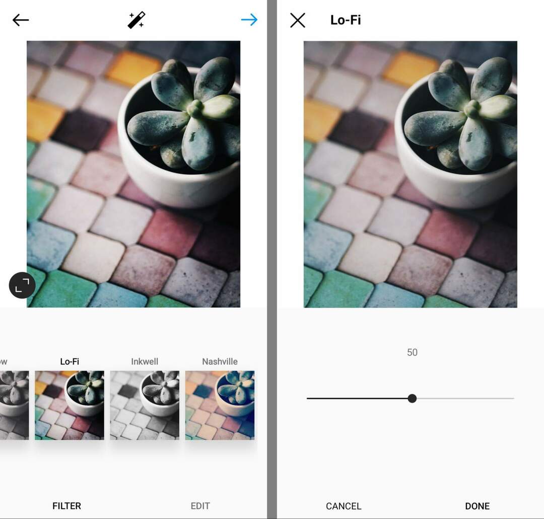 Cum să editați fotografiile Instagram ca un profesionist: Social Media Examiner