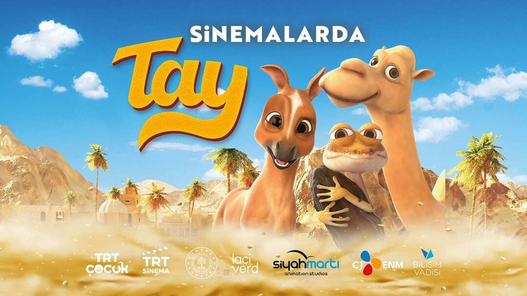 Coproducția TRT „TAY” va fi primul film de animație turcesc care va fi lansat în Orientul Mijlociu