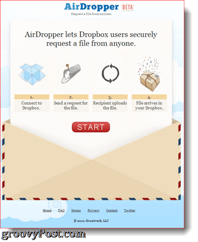 AirDropper Dropbox Add-on in Action