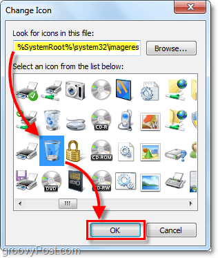 găsiți fișierul imageres.dll în Windows 7