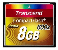 Card de memorie Transcend CompactFlash 8 GB