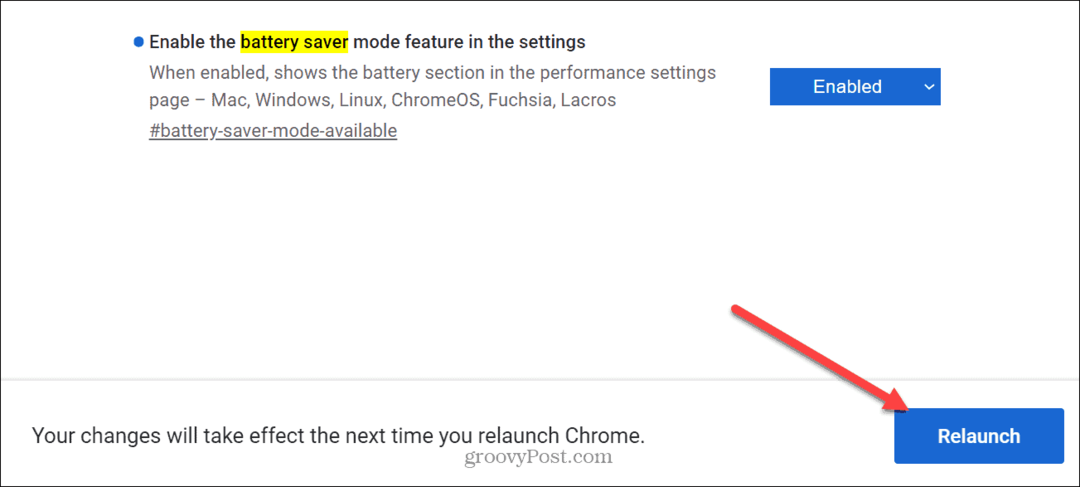 Cum să activați modul de economisire a bateriei în Google Chrome