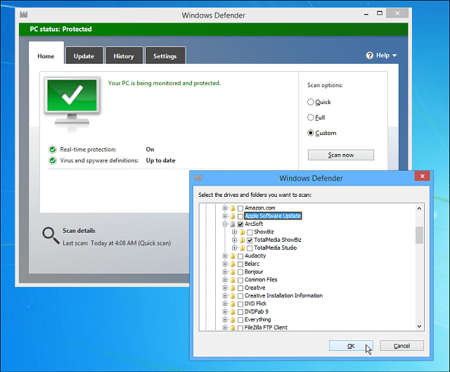 Sfat pentru Windows 8.1: Adăugați Windows Defender în meniul contextual