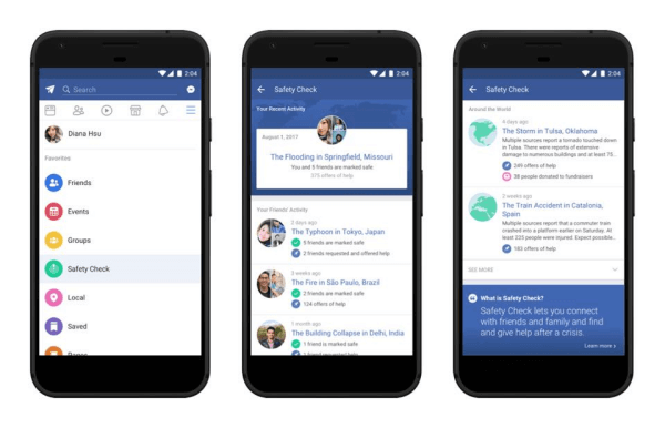 Facebook va oferi în curând o verificare de siguranță dedicată, unde utilizatorii pot vedea unde a fost activat recent, pot obține informațiile de care aveți nevoie și, eventual, puteți ajuta zonele afectate.
