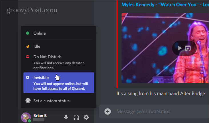 starea desktopului discord